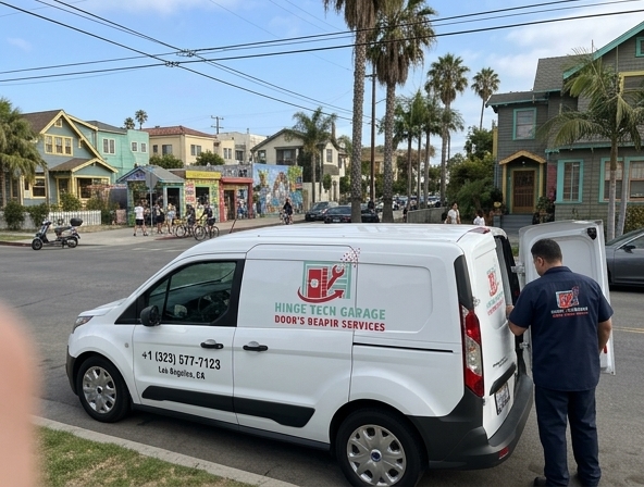 Professional garage door repair and installation in Venice Beach Boardwalk, CA