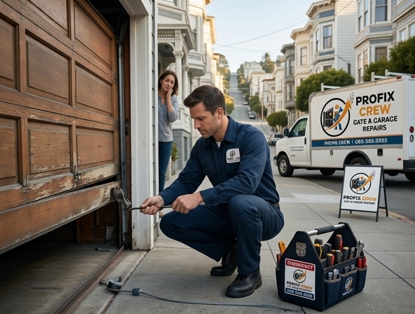 Professional garage door repair and installation in San Francisco, CA