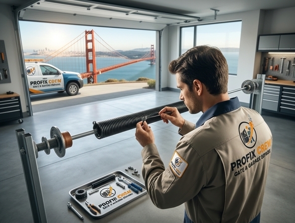 Professional garage door repair and installation in San Francisco, CA