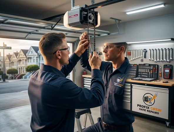 Professional garage door repair and installation in San Francisco, CA