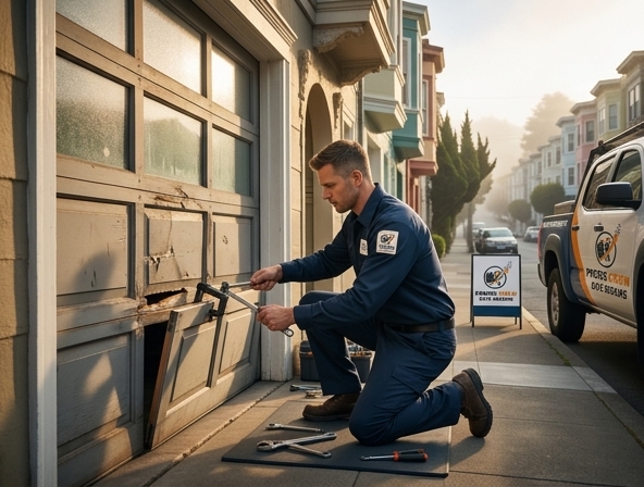 Professional garage door repair and installation in San Francisco, CA