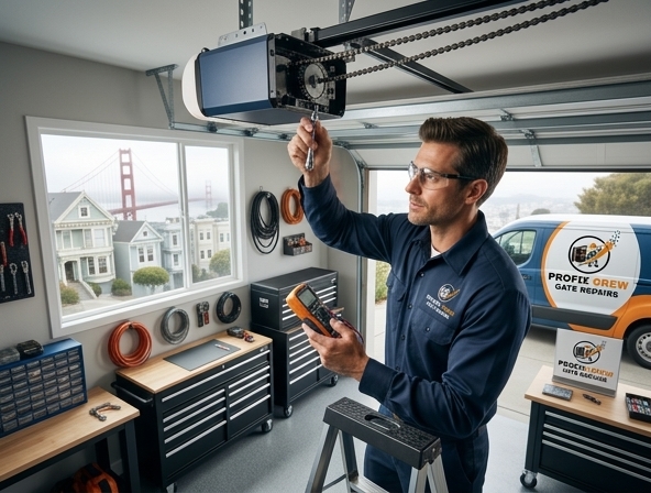 Professional garage door repair and installation in San Francisco, CA