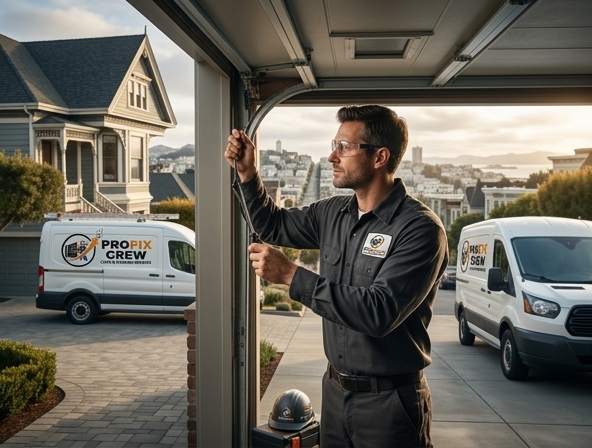 Professional garage door repair and installation in San Francisco, CA