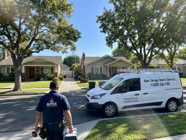 Professional garage door repair and installation in North Hills, CA