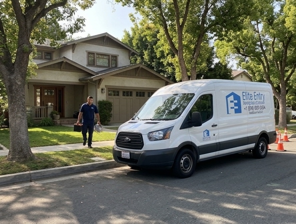 Professional garage door repair and installation in San Vicente, CA