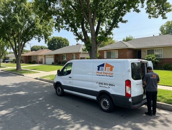 Professional garage door repair and installation in North Hills, CA
