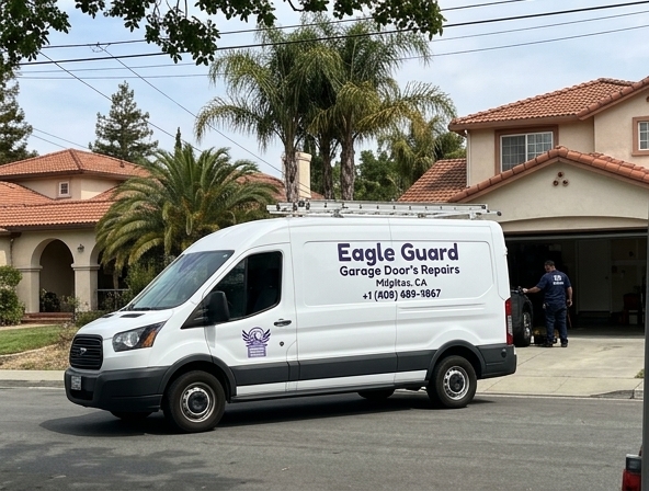 Elegant Garage Doors in Silver Creek Physical Therapy in San Jose