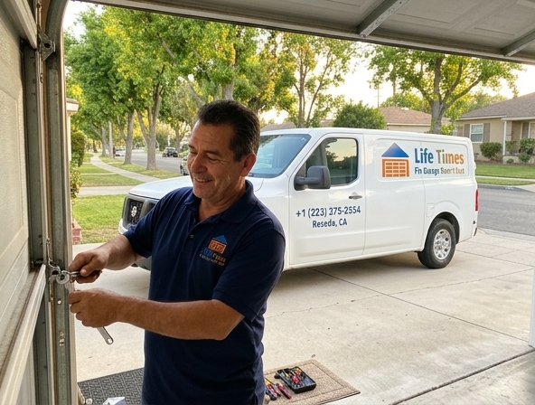 Professional garage door repair and installation in San Fernando, CA