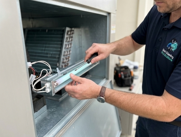 Breathe Cleaner Air in Clermont with UV Light AC Installation