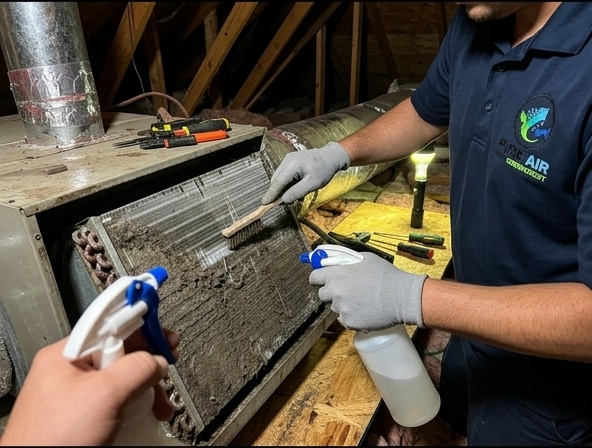 Improve Your AC's Efficiency with Coil Cleaning in Garland, TX