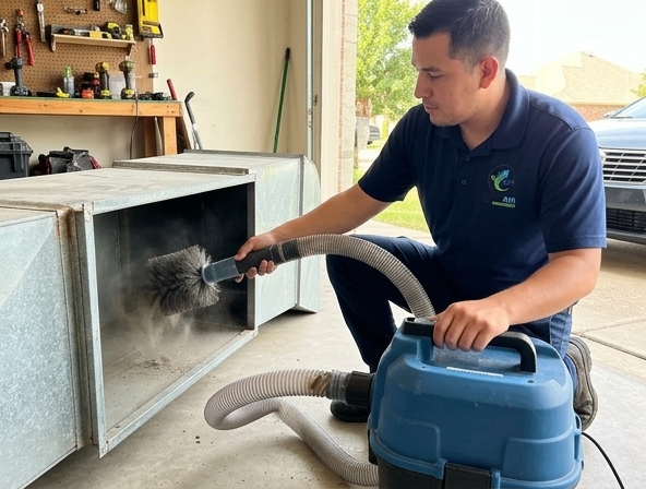 Breathe Easier with Whole House Duct Cleaning in Garland, TX