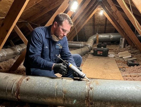 Stop Wasting Energy: Leaky Duct Repair in Sanford, FL