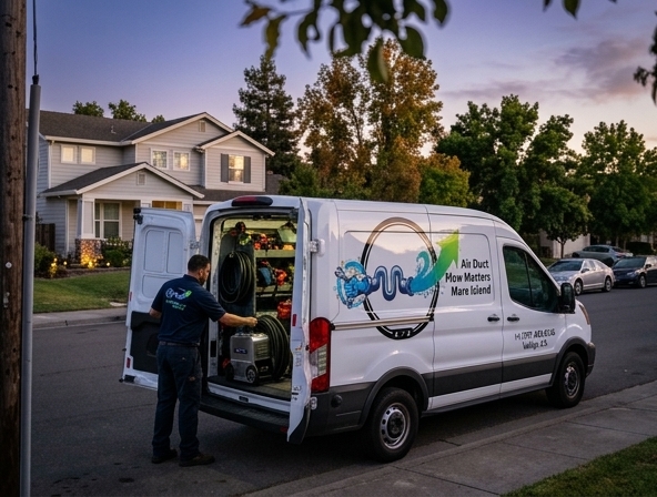 Professional Services Service Air Duct Flow Masters	 Mare Island CA