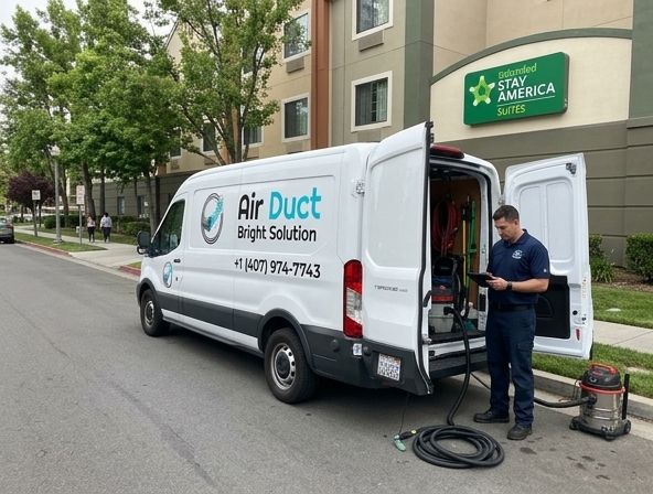 Breathe Easier in Extended Stay America Suites- San Jose - Mountain View: Professional Air Duct Cleaning