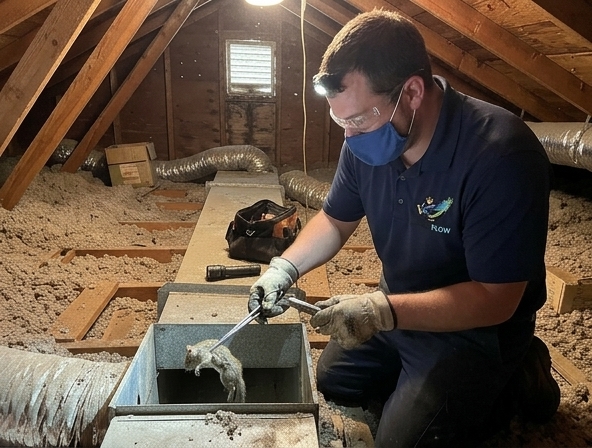 Is a Dead Animal in Your Air Ducts Causing Foul Odors in Santa Ana?