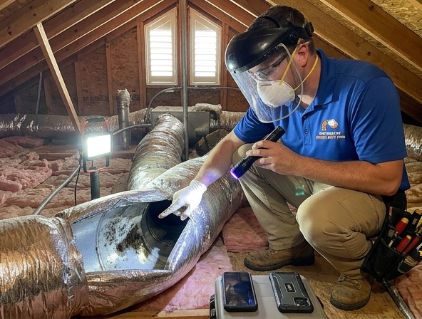 Studio City Air Duct Mold Removal