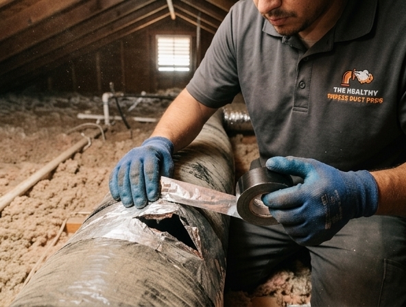 Is Your Air Duct System Leaking in Van Nuys?
