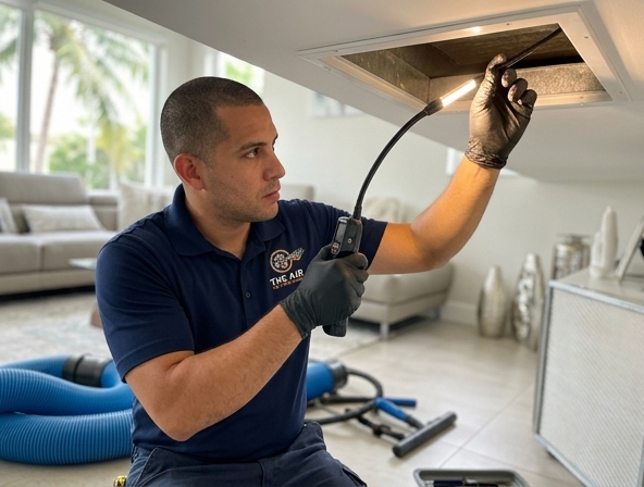 Tired of Unpleasant Smells Coming From Your Air Ducts in Miami, FL?