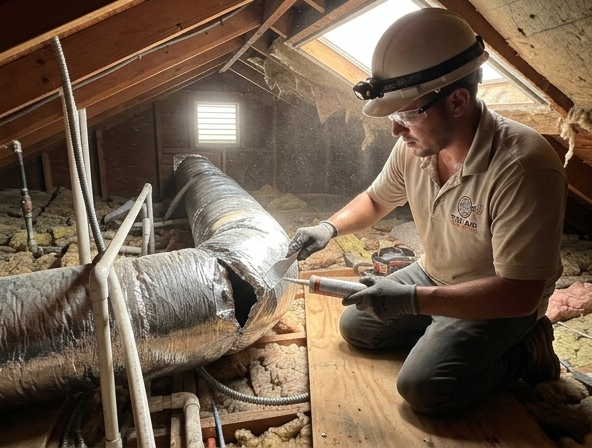 Torn Air Duct Replacement in Miami, FL