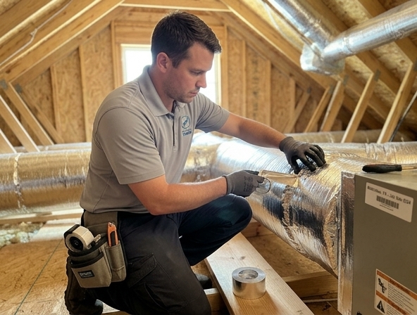 Stop Air Leaks and Save Energy with Duct Sealing in Midlothian, TX