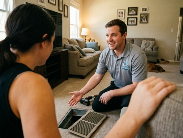Breathe Easier: Professional Air Duct Cleaning in Joe Pool Lake