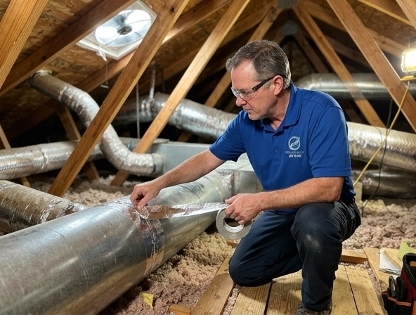 Stop Wasting Energy with Leaky Air Ducts in Midlothian, TX