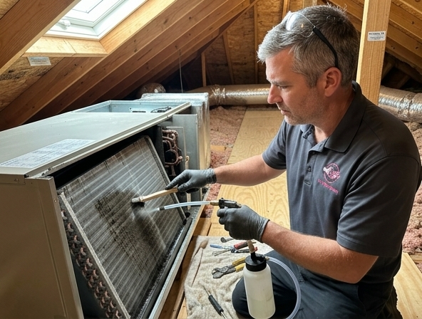 Restore Your AC's Efficiency with Coil Cleaning in Waxahachie, TX
