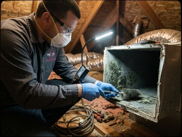 Mold Growth in Your Waxahachie Air Ducts? We Can Help.