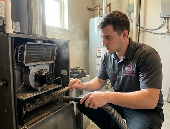 Breathe Easier with a Clean Furnace in Waxahachie, TX
