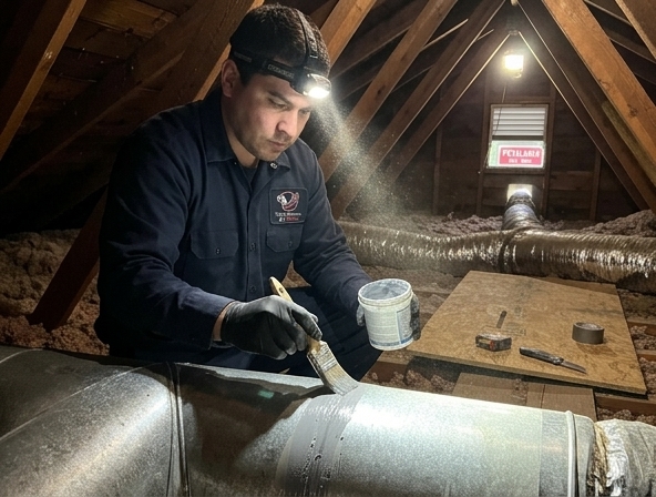 Stop Air Leaks & Save Energy with Duct Sealing in Petaluma, CA