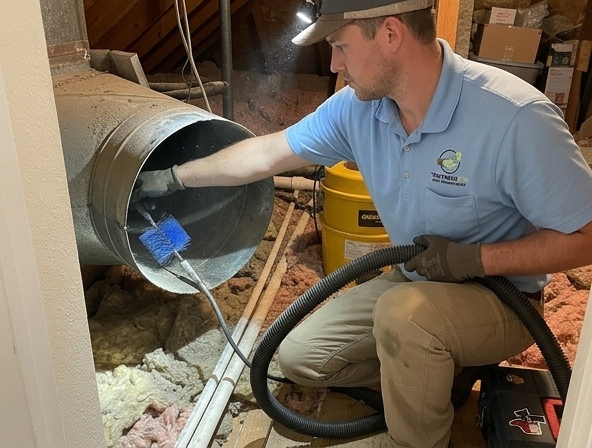 Breathe Easier with Deep Air Duct Cleaning in Red Oak, TX