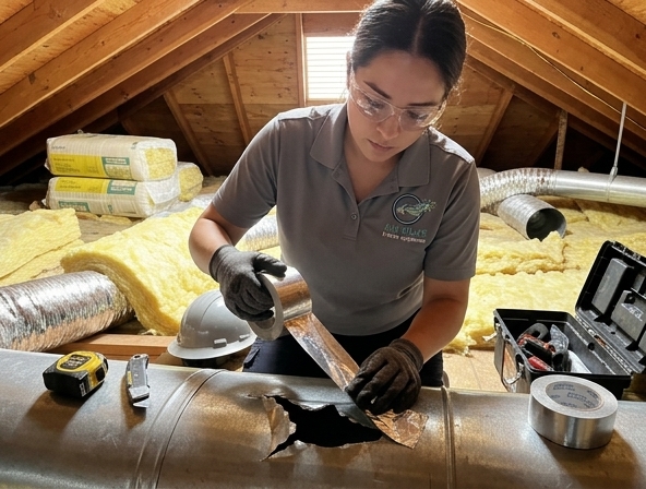 Torn Air Duct Replacement in Livermore, CA
