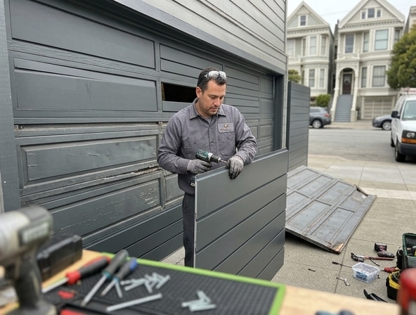 Professional garage door repair and installation in San Francisco, CA