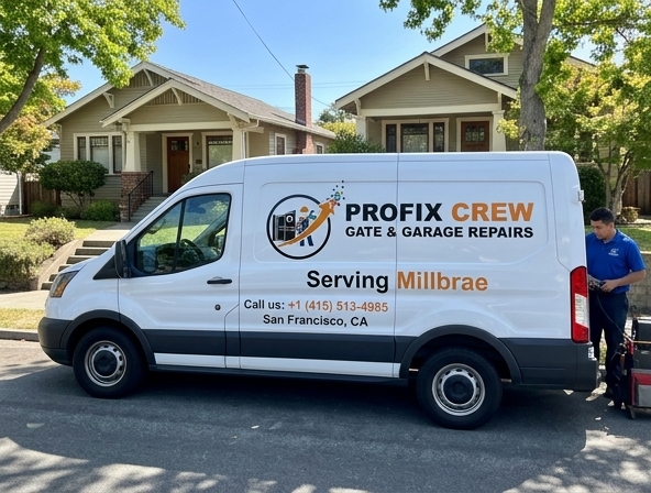 Professional garage door repair and installation in Millbrae, CA