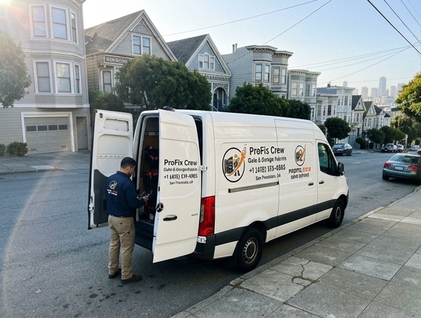 Professional garage door repair and installation in San Francisco, CA