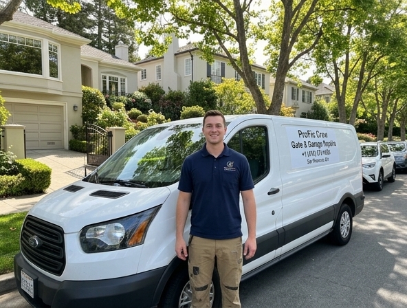 Professional garage door repair and installation in San Mateo, CA