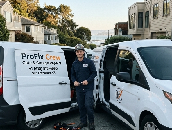 Professional garage door repair and installation in Sausalito, CA