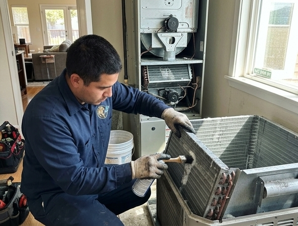 Breathe Easier with Clean AC Coils in Half Moon Bay, CA