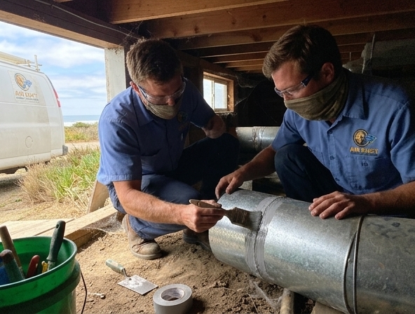 Stop Wasting Energy: Reliable Leaky Duct Repair in Half Moon Bay, CA