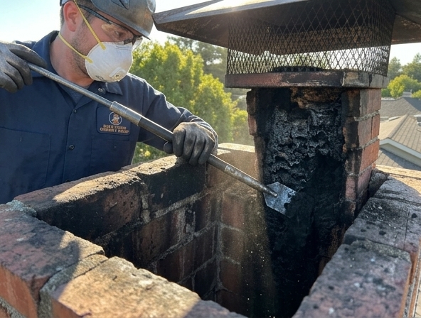 Tired of Creosote Buildup in Your San Rafael Chimney?
