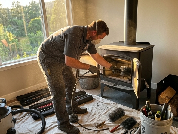 Wood Stove Cleaning in San Rafael, CA