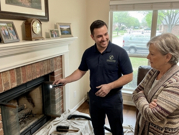 Professional Services — Hearth Stone Chimney Sweep Alvarado TX