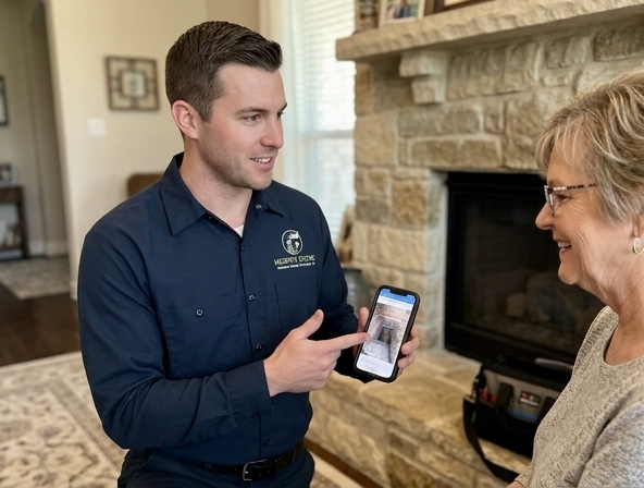 Professional Services — Hearth Stone Chimney Sweep Alvarado TX