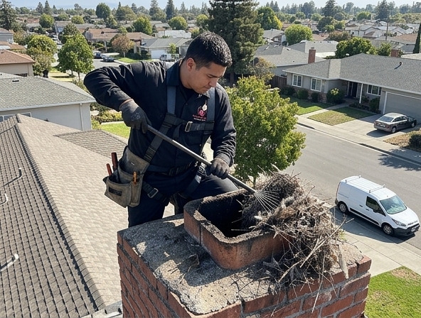 Is a Bird Nest Blocking Your Chimney in Sunnyvale?