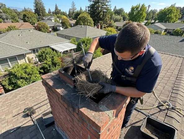 Is a Bird Nest Blocking Your Chimney in Palo Alto, CA?