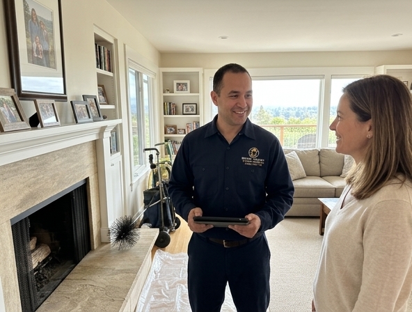 Professional Services — Bright Hearth Chimney Sweepers Palo Alto Ca