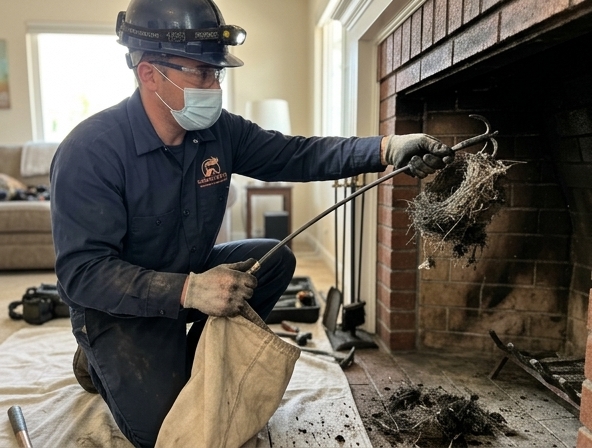 Bird Nest Removal from Your Chimney in Livermore
