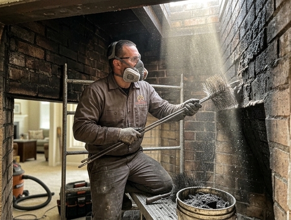 Is Creosote Buildup in Your Livermore Chimney a Fire Hazard?