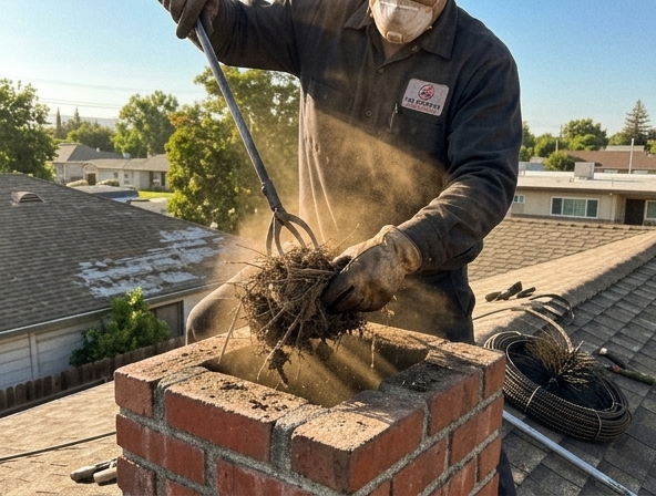 Is a Bird Nest Blocking Your Livermore Chimney?