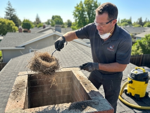Blocked Chimney from Bird Nests? Get Them Removed Safely.